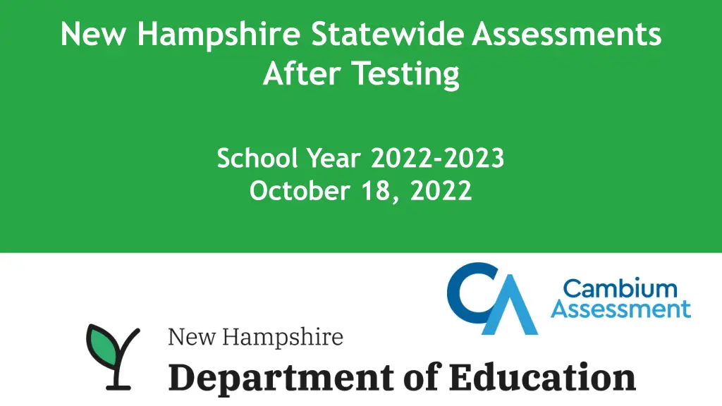 new hampshire statewide assessments after testing n.w