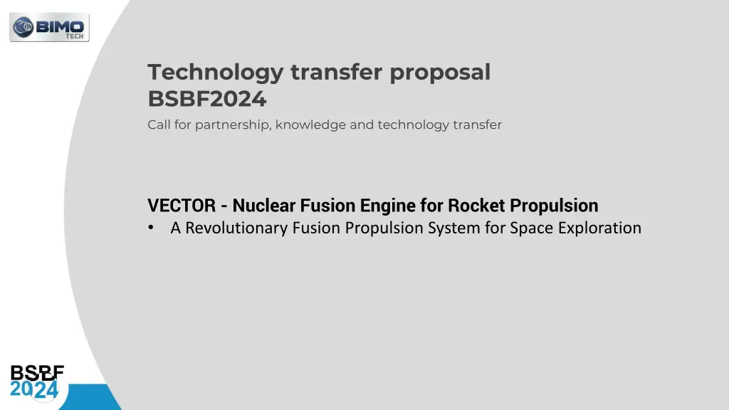 technology transfer proposal bsbf2024 call n.w
