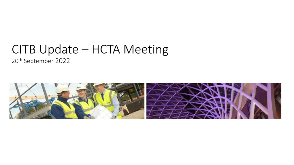 citb update hcta meeting 20 th september 2022 n.w