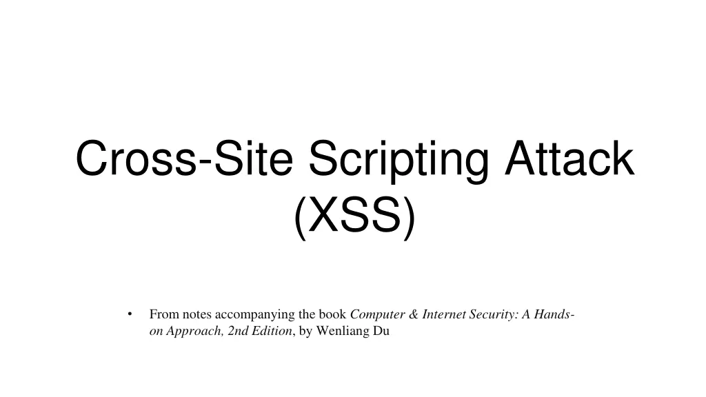 cross site scripting attack xss n.w