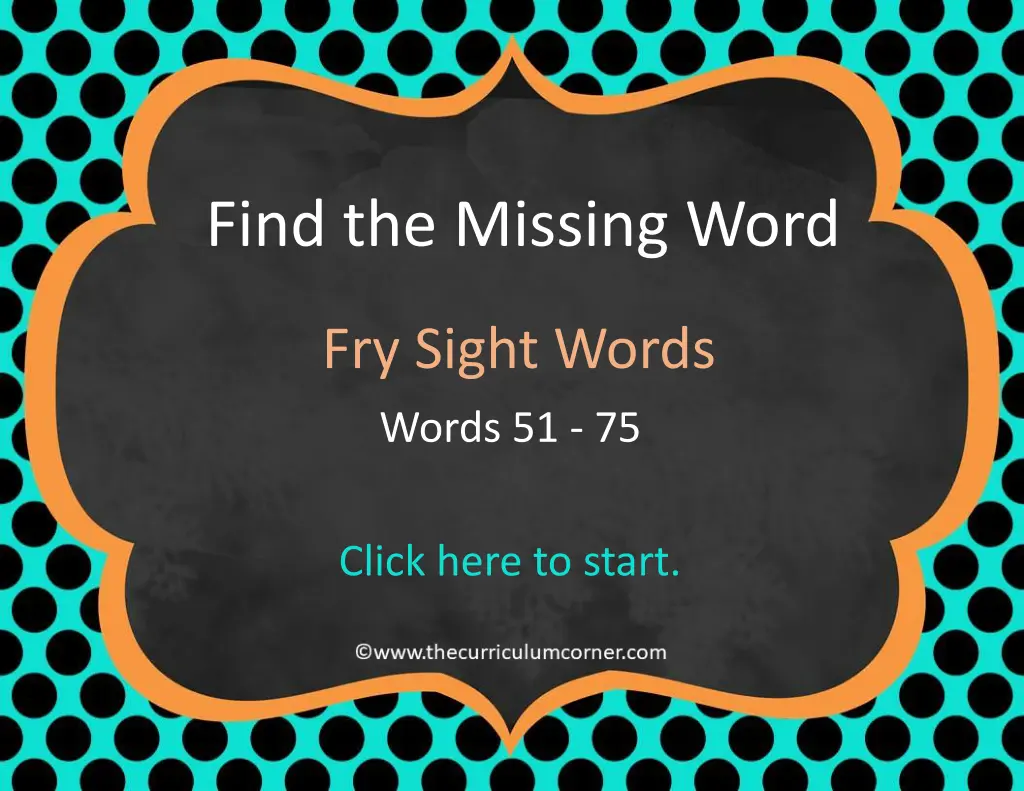 find the missing word n.w