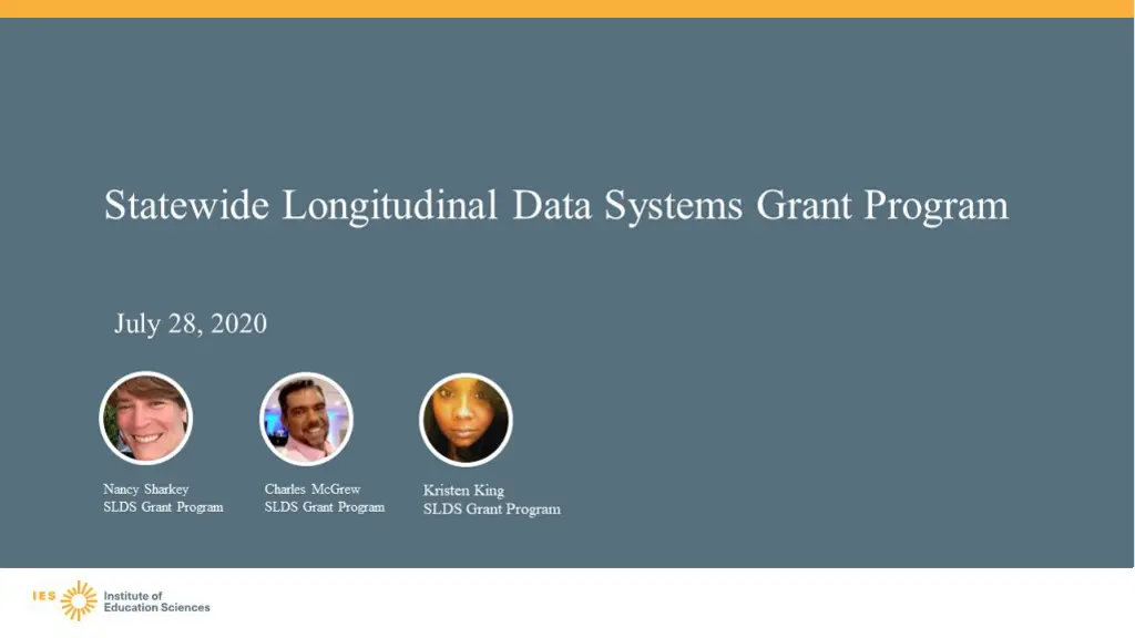 statewide longitudinal data systems grant program n.w