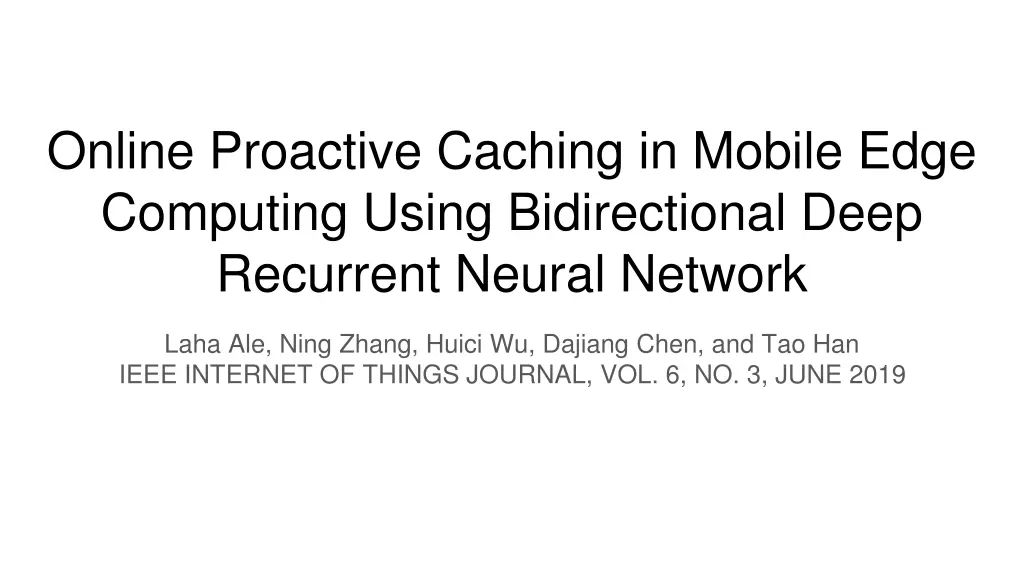 online proactive caching in mobile edge computing n.w