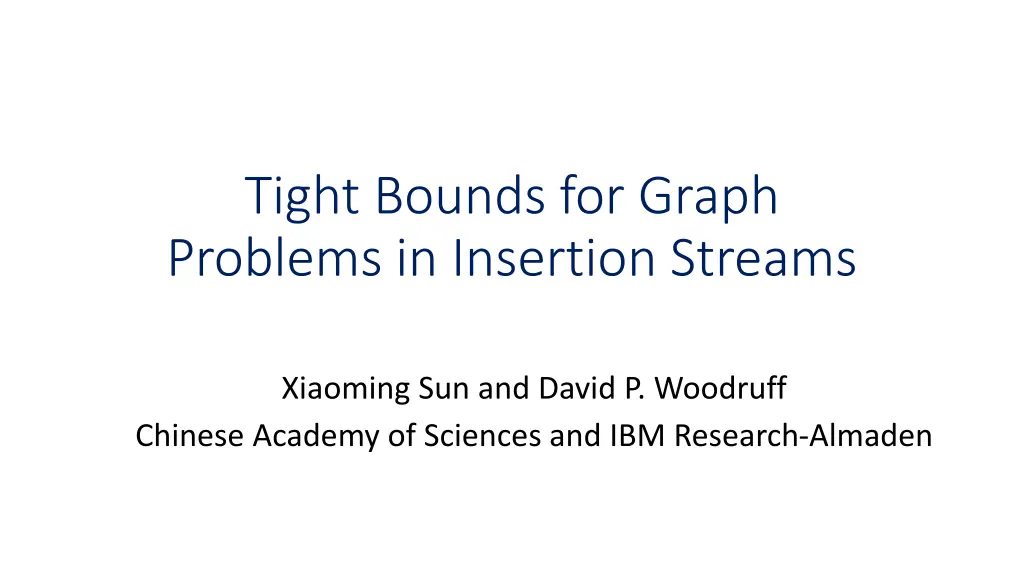 tight bounds for graph problems in insertion n.w