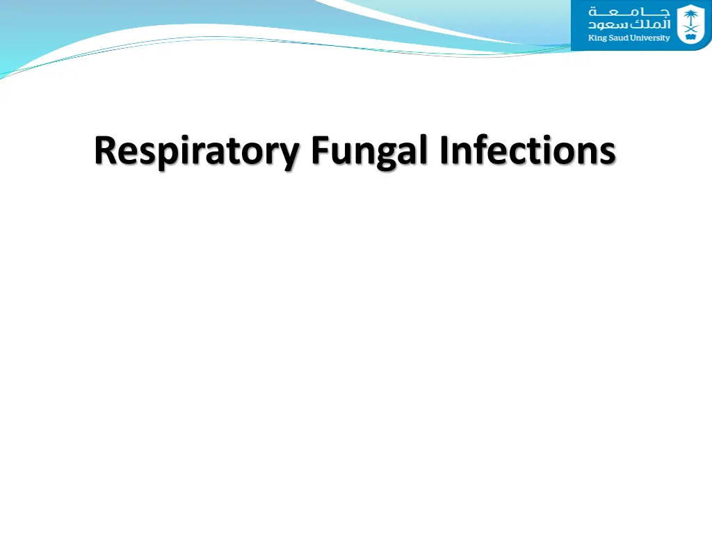 respiratory fungal infections n.w