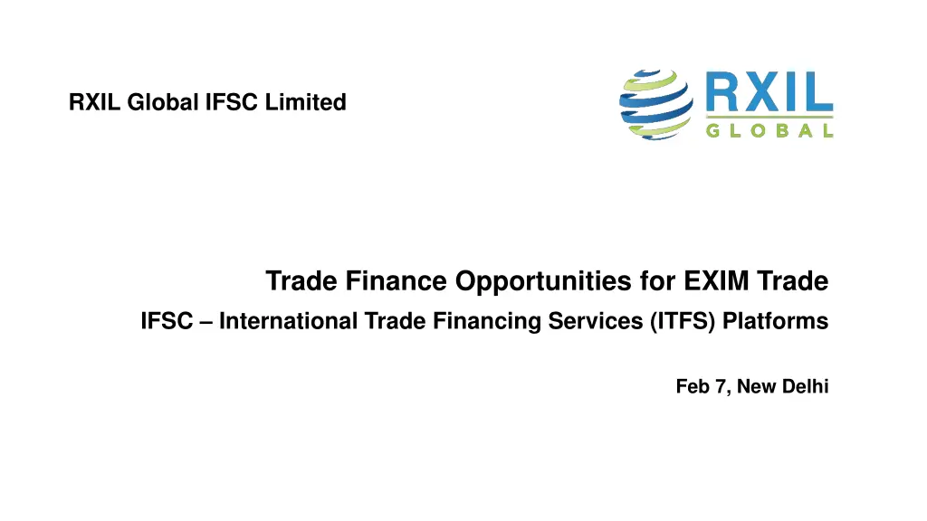 rxil global ifsc limited n.w