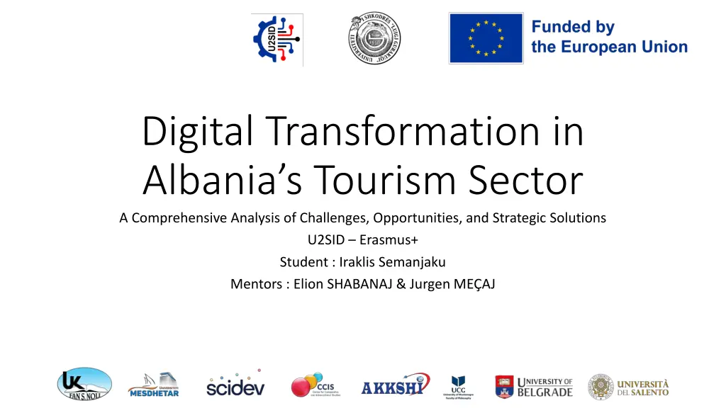 digital transformation in albania s tourism n.w