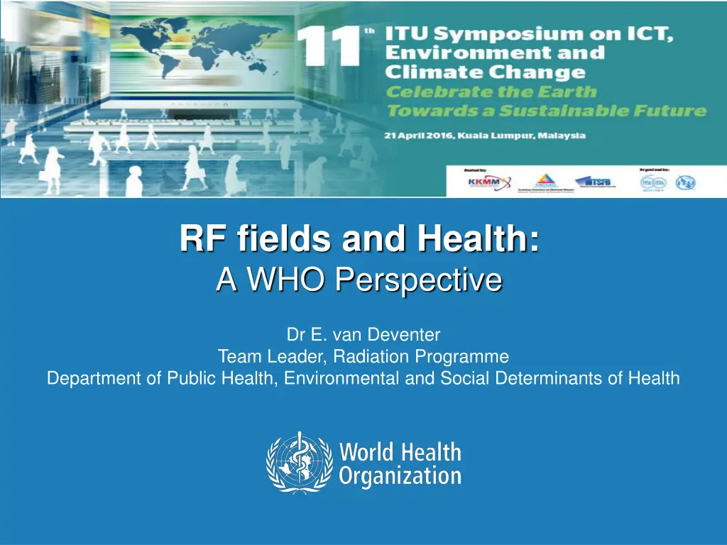 rf fields and health a who perspective n.w