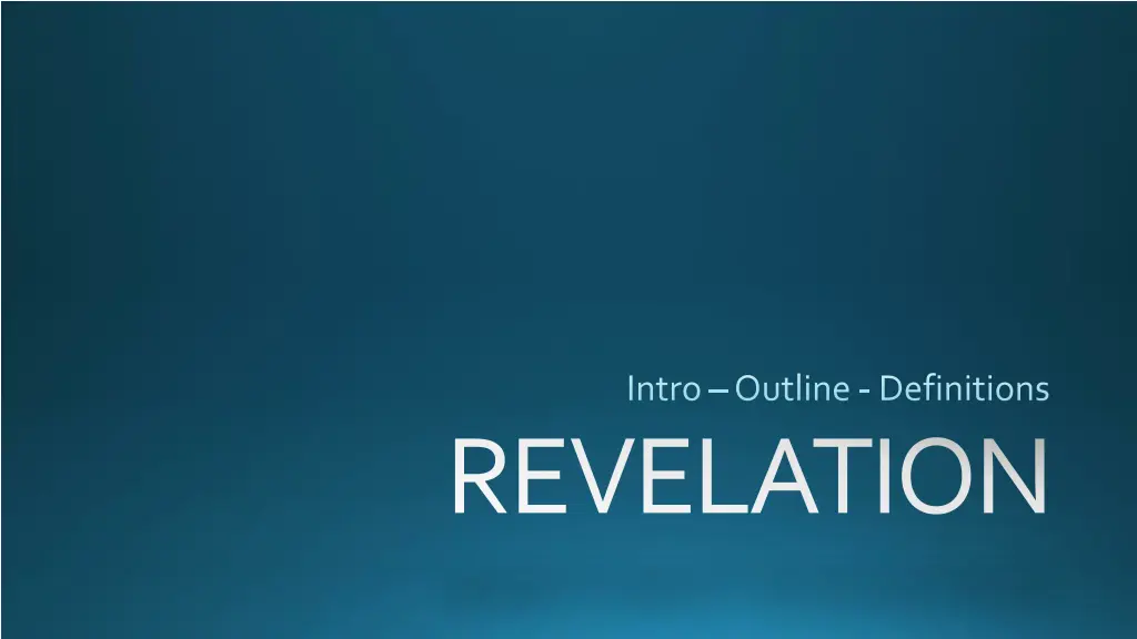 intro outline definitions n.w