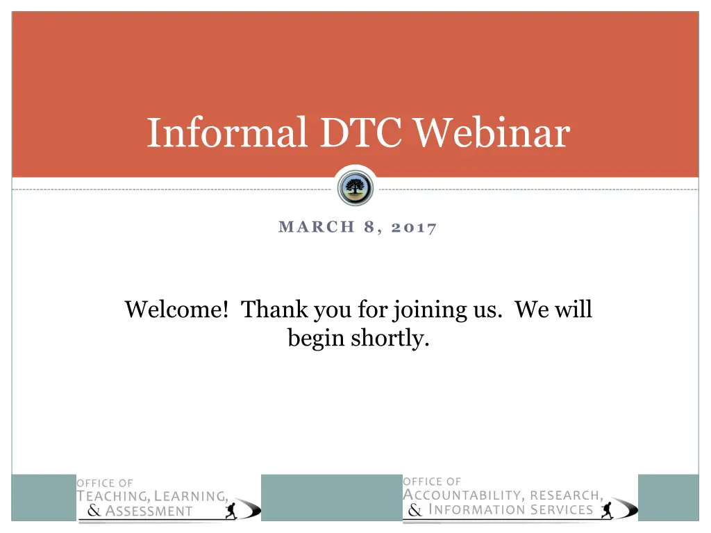 informal dtc webinar n.w