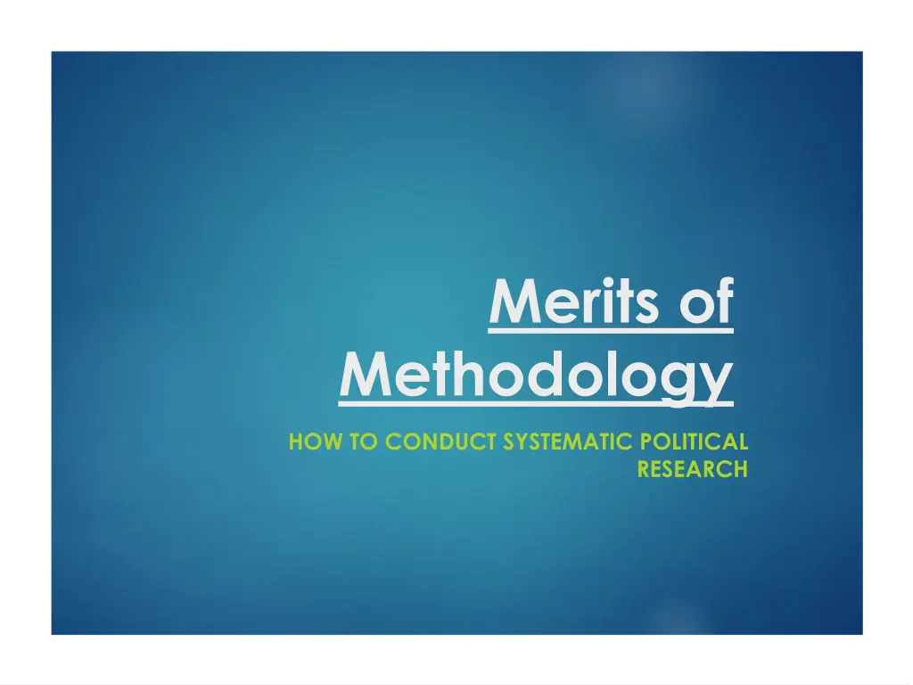 merits of n.w