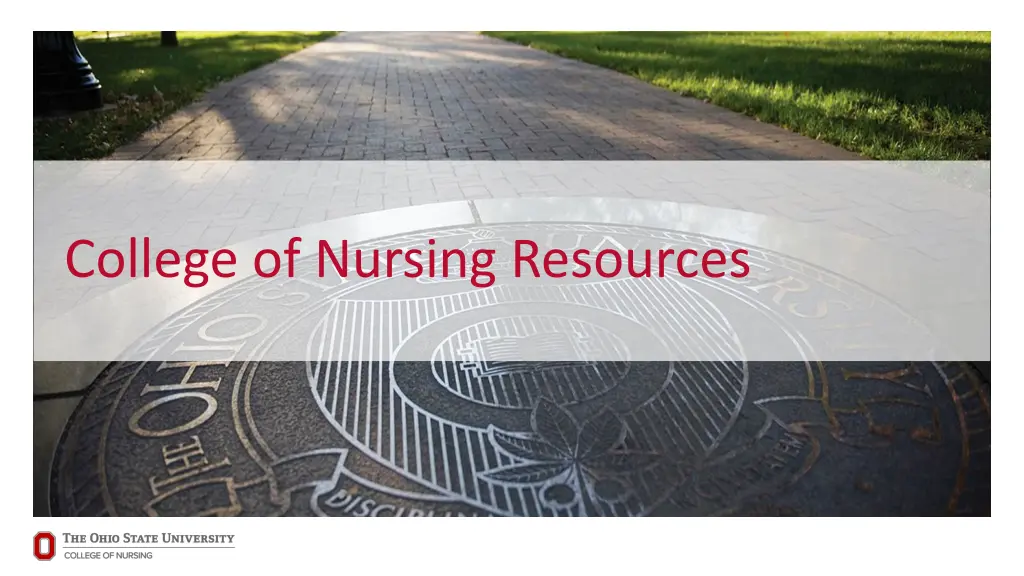 college of nursing resources n.w