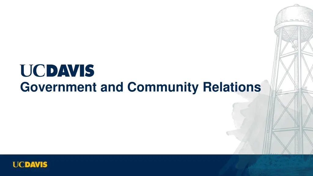 government and community relations n.w
