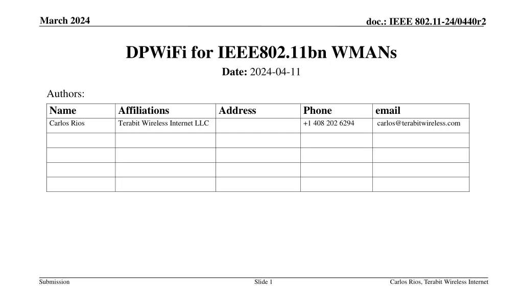 march 2024 n.w