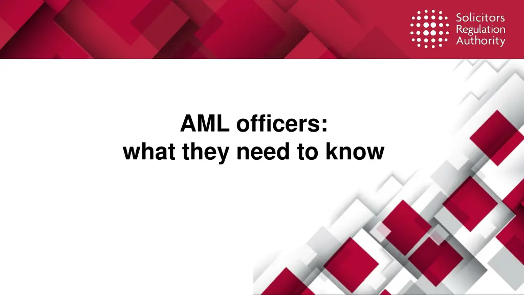 aml officers what they need to know n.w