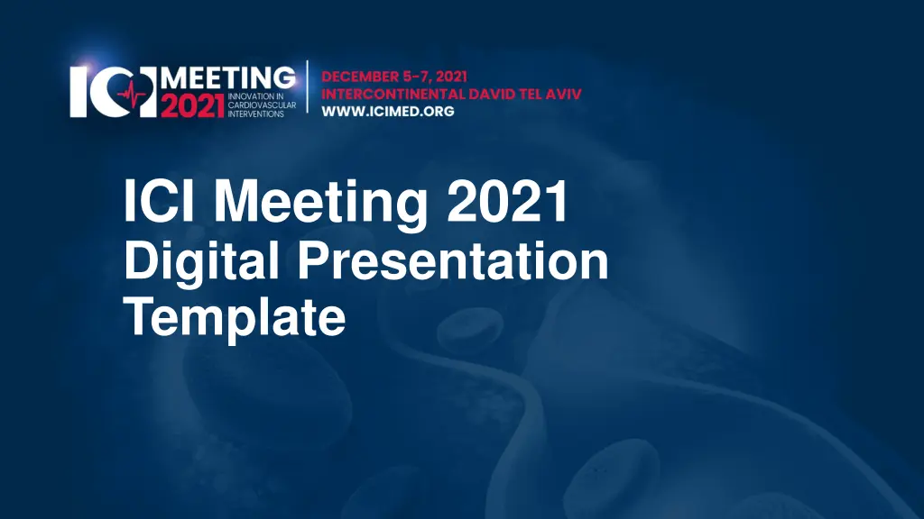 ici meeting 2021 digital presentation template n.w