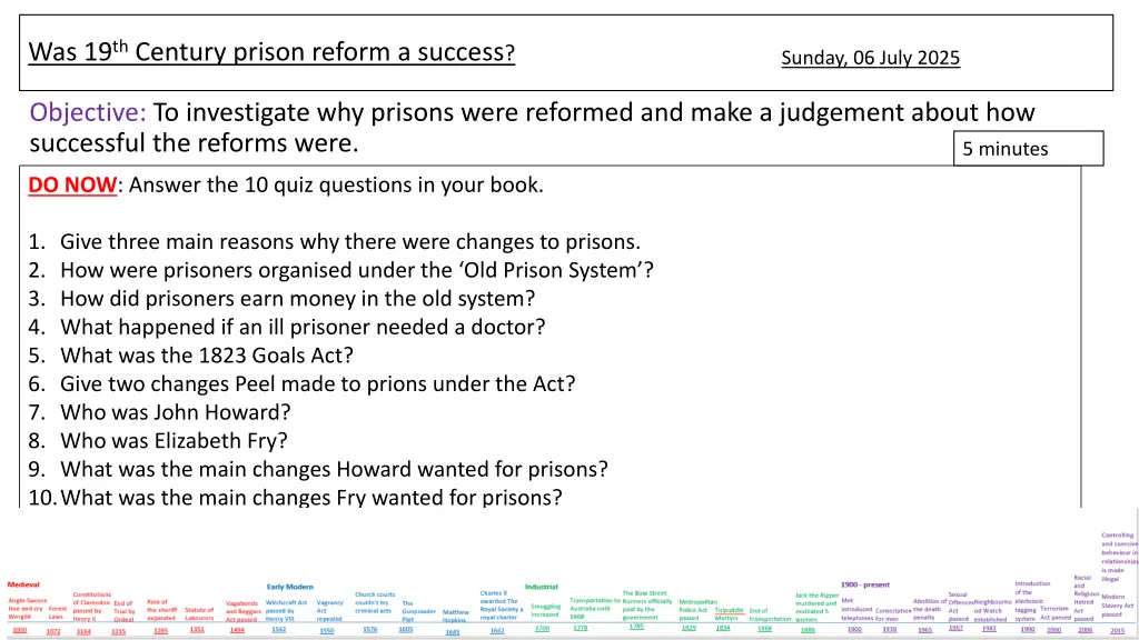 was 19 th century prison reform a success n.w