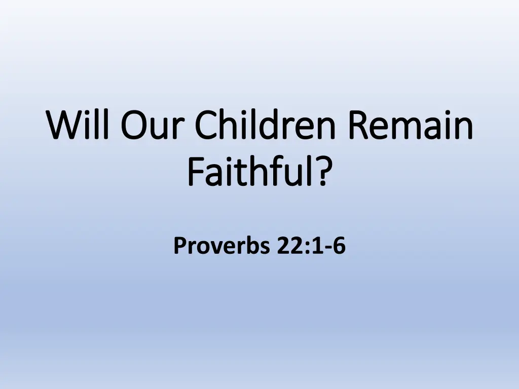 will our children remain will our children remain n.w