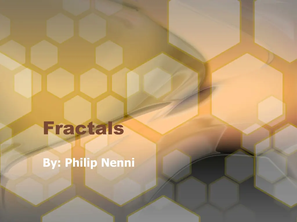fractals n.w