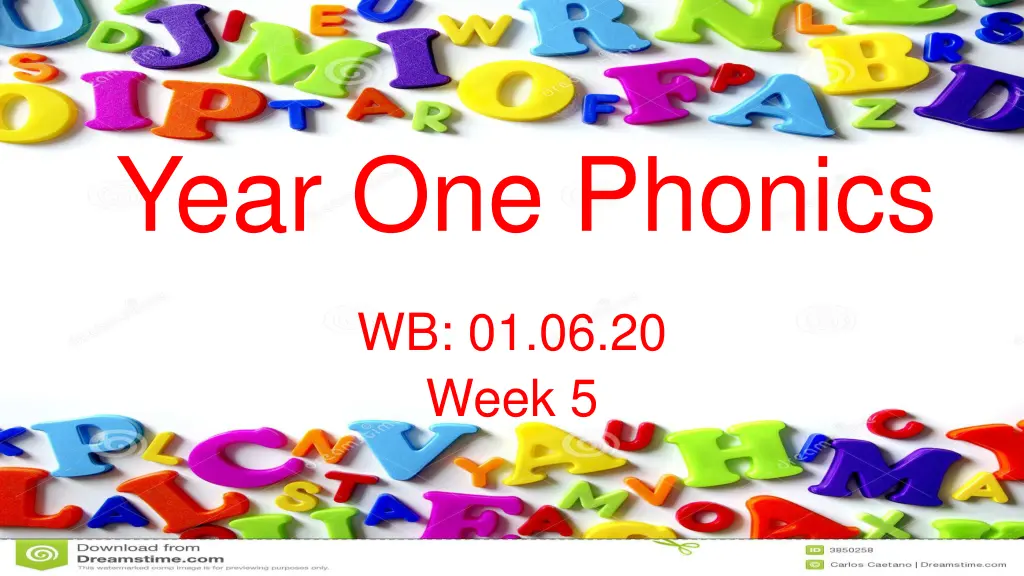 year one phonics n.w