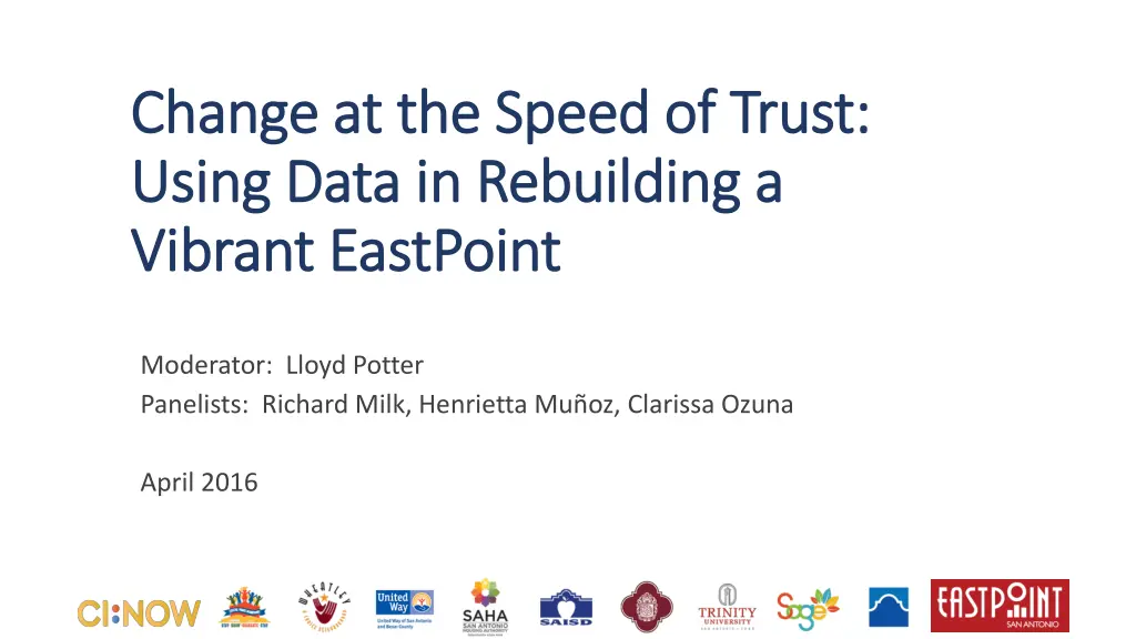 change at the speed of trust change at the speed n.w