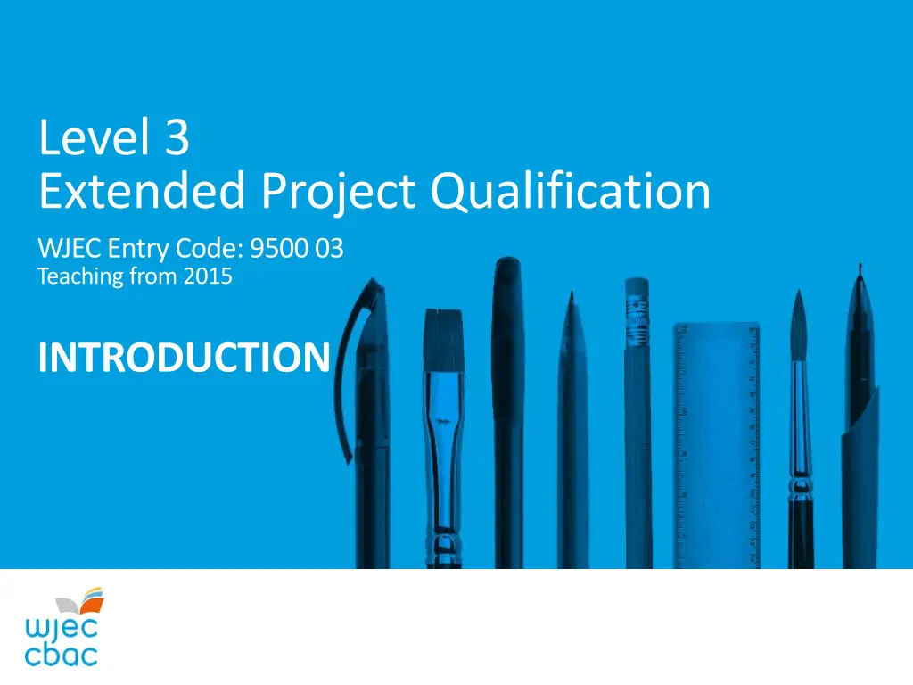 level 3 extended project qualification wjec entry n.w