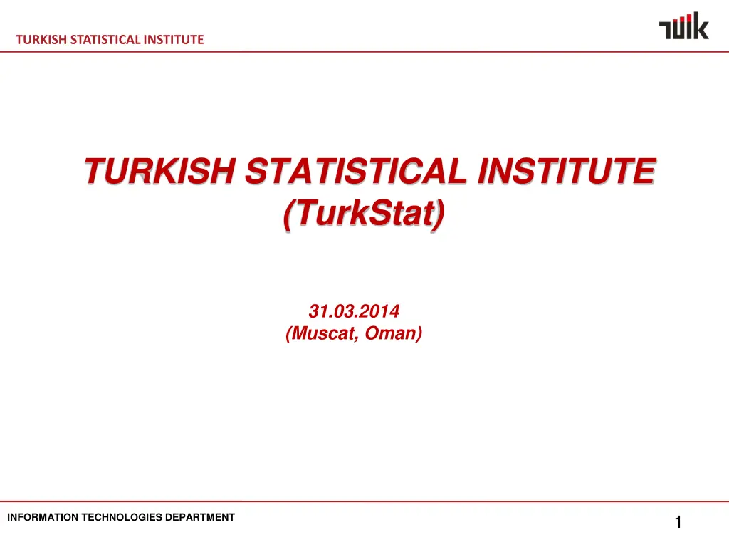 turkish statistical institute n.w