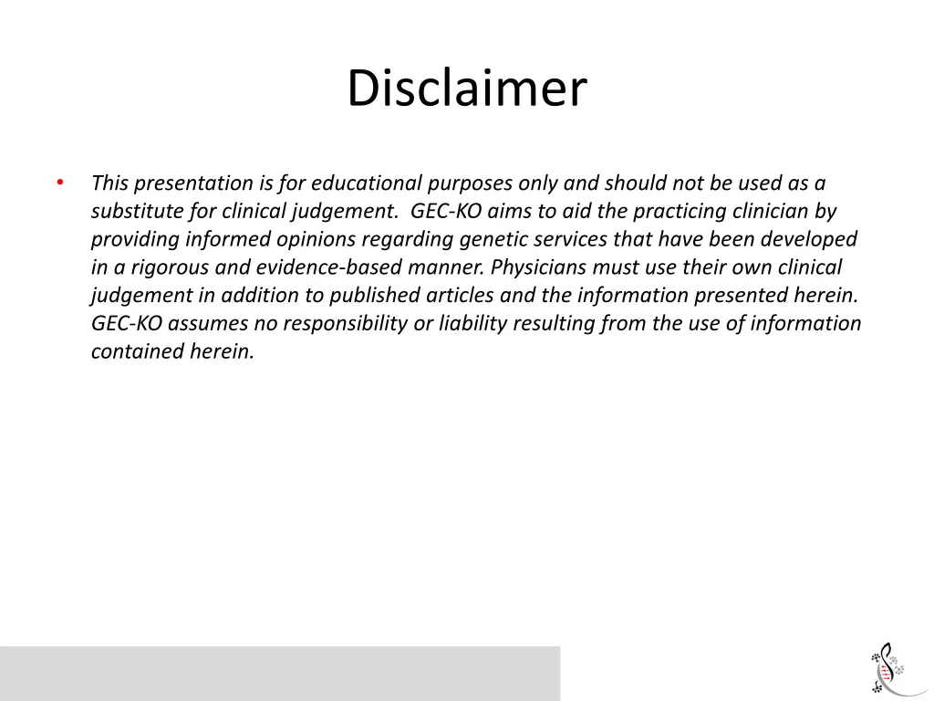 disclaimer n.w