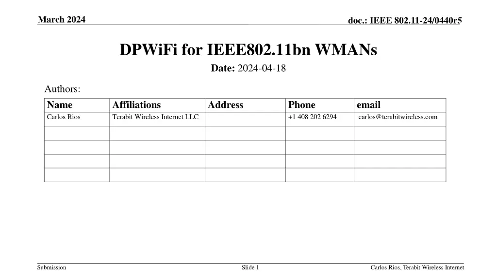 march 2024 n.w
