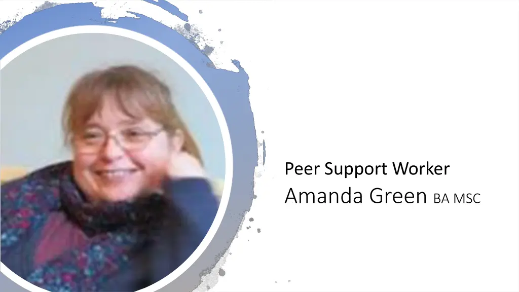 peer support worker n.w