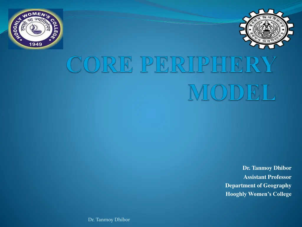 dr tanmoy dhibor assistant professor department n.w