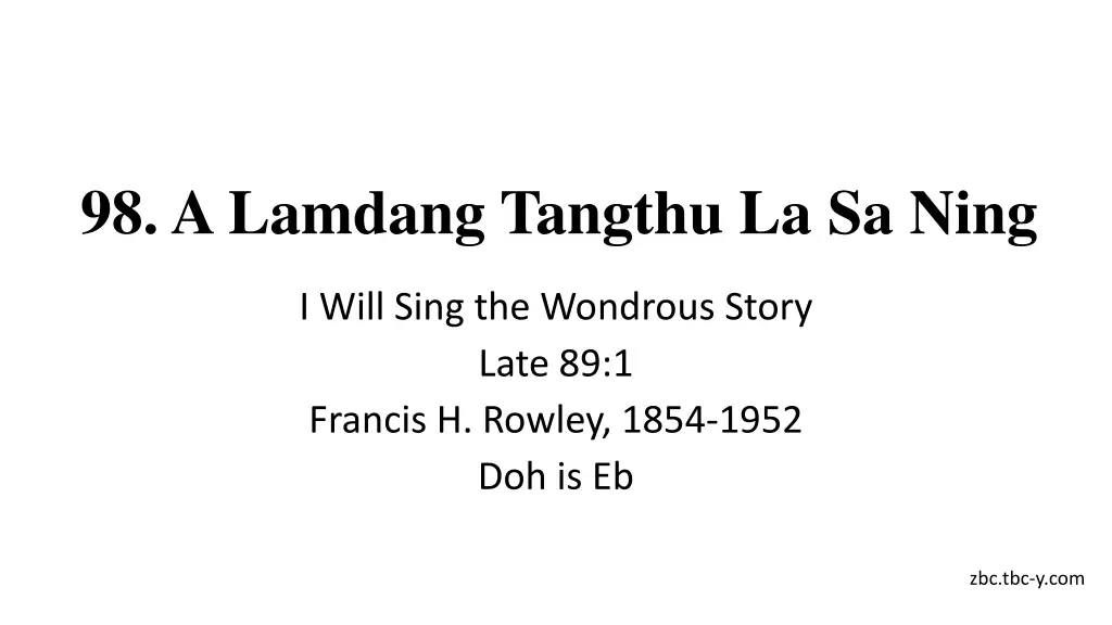 98 a lamdang tangthu la sa ning n.w