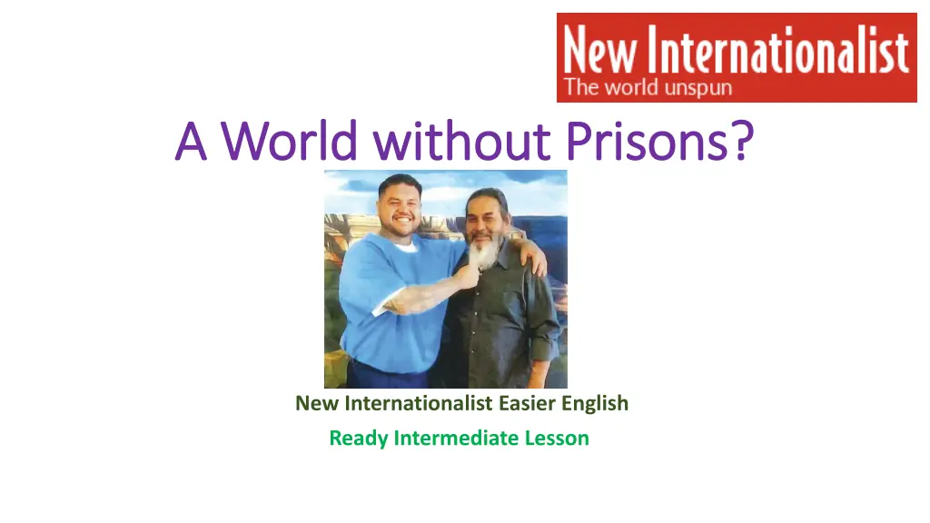 a world without prisons a world without prisons n.w