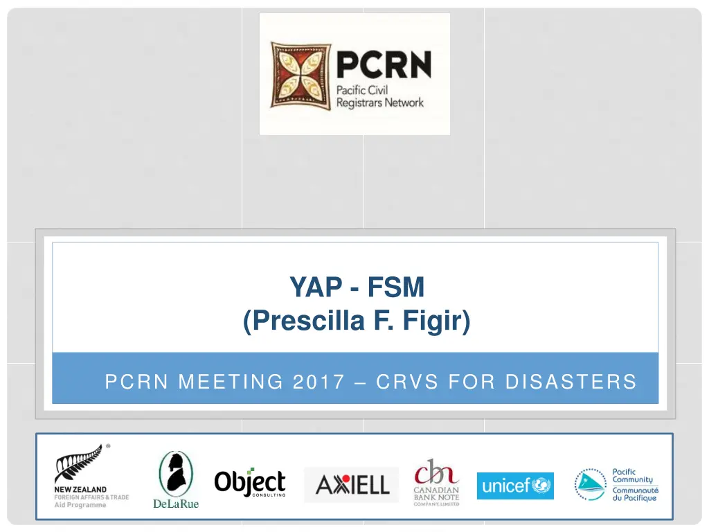 yap fsm prescilla f figir n.w