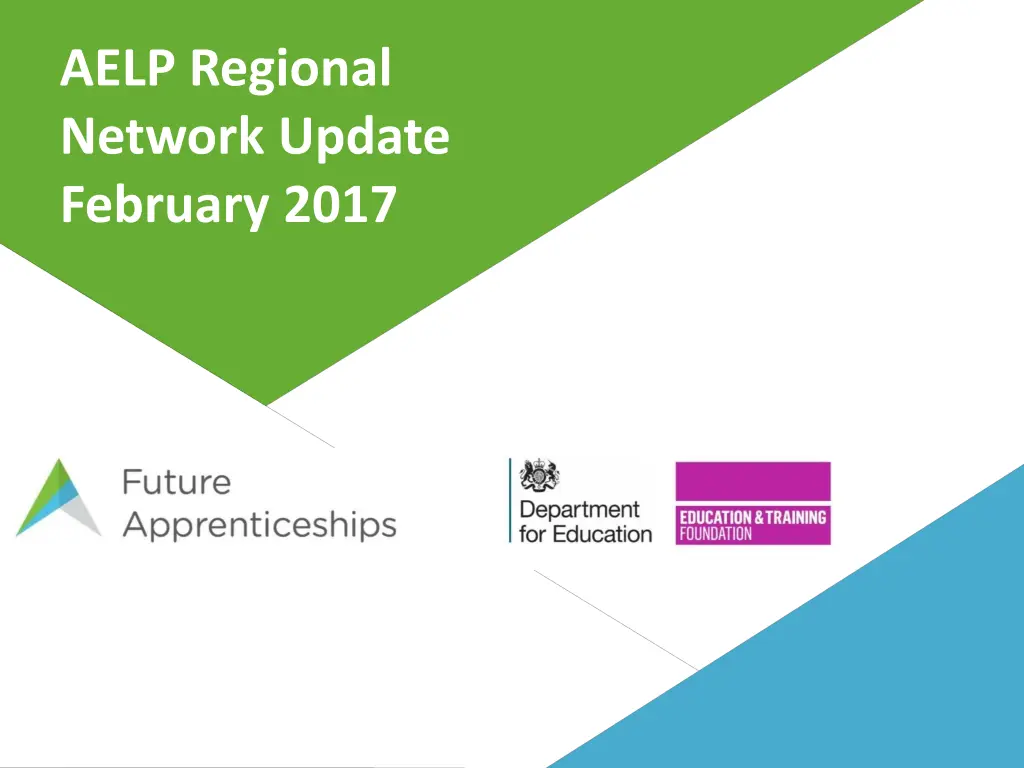 aelp regional network update n.w