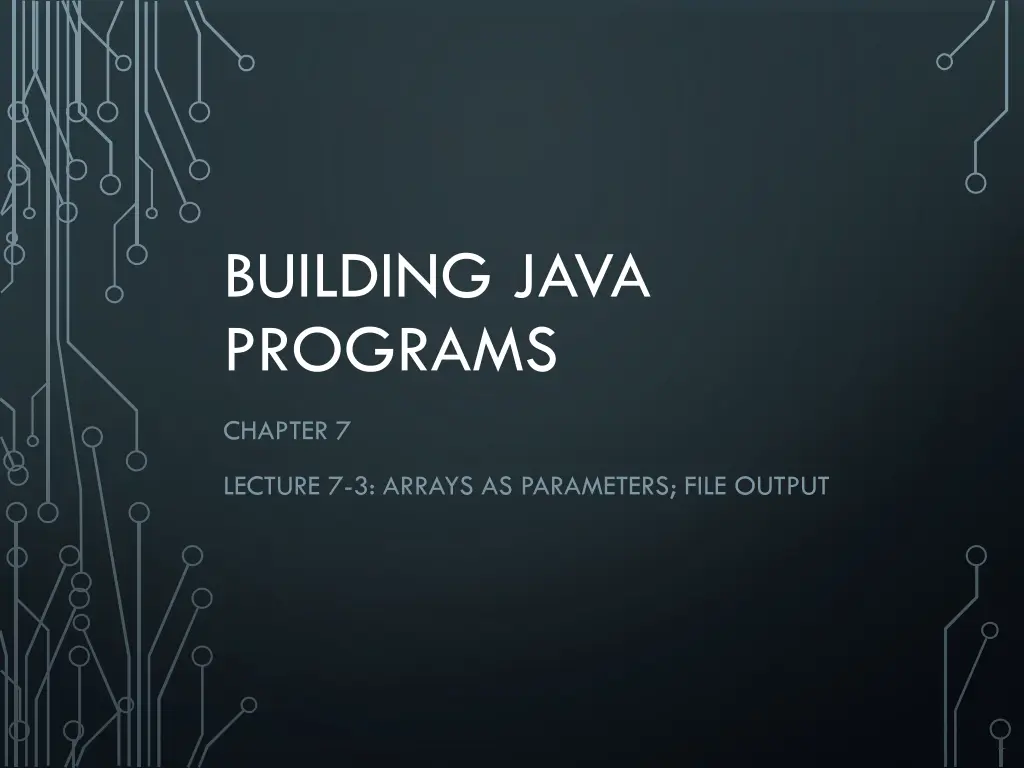 building java programs n.w
