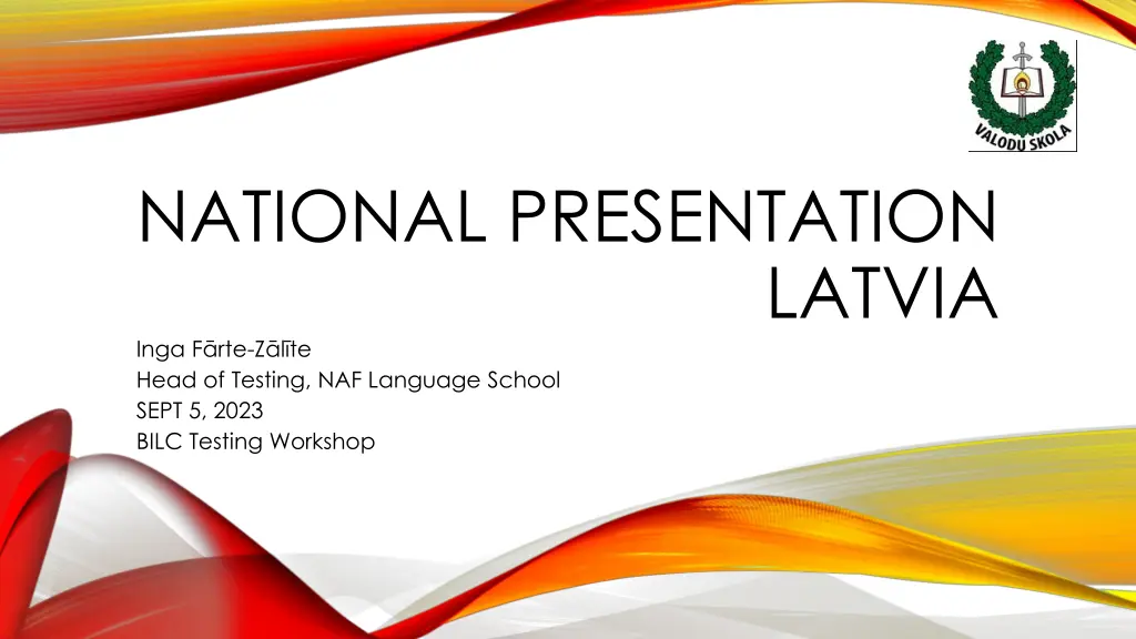 national presentation n.w