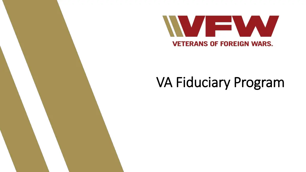 va fiduciary program va fiduciary program n.w