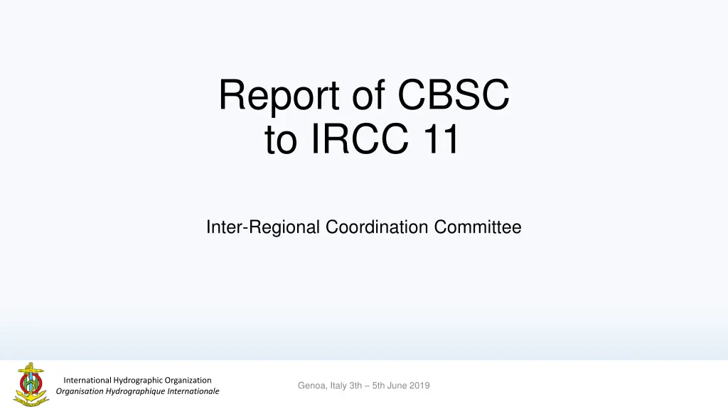 report of cbsc to ircc 11 n.w