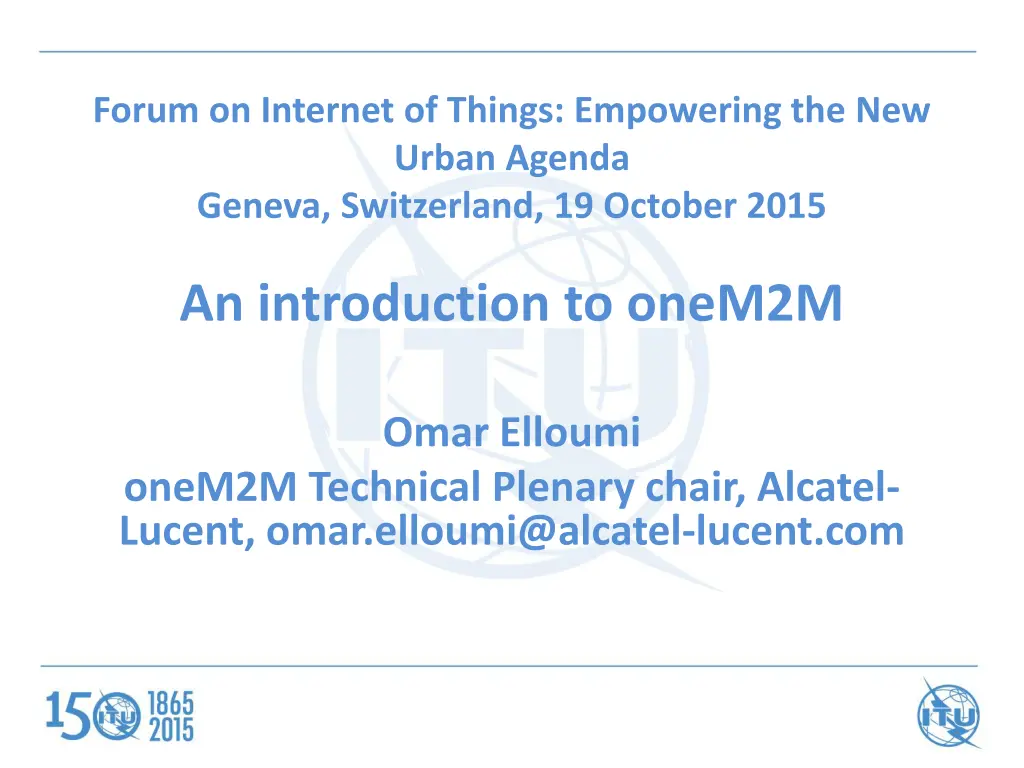 forum on internet of things empowering n.w