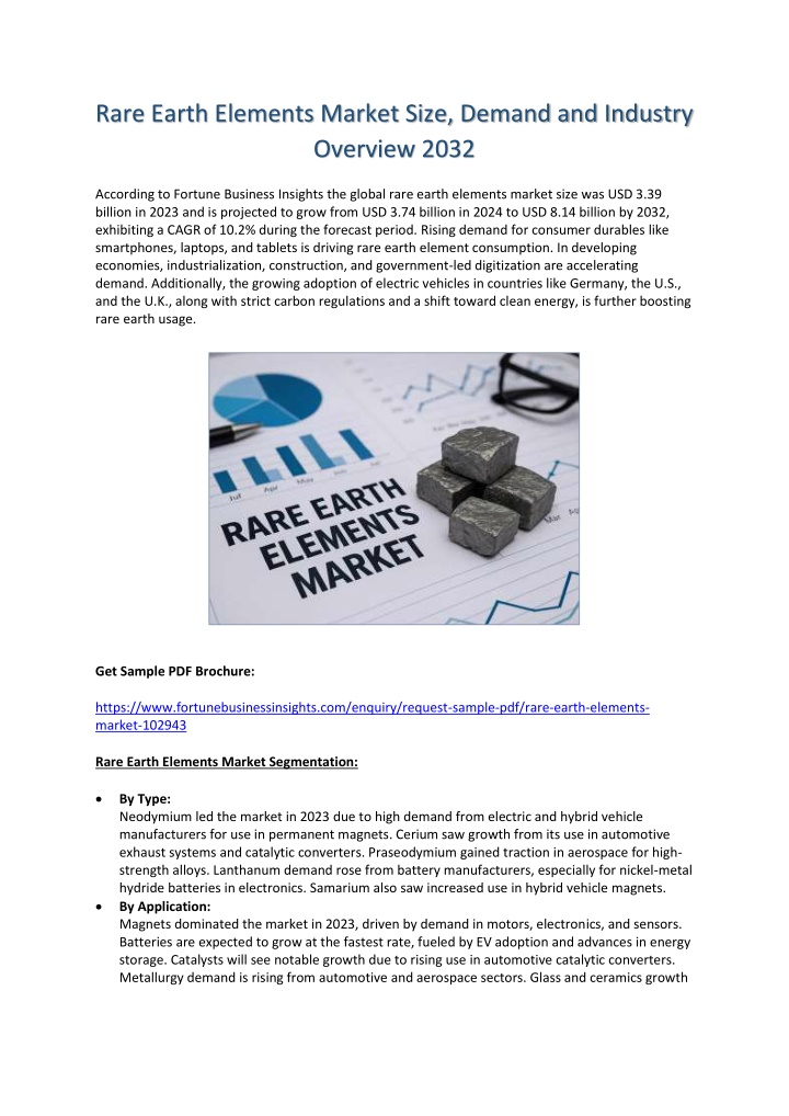 rare earth elements market size demand n.w