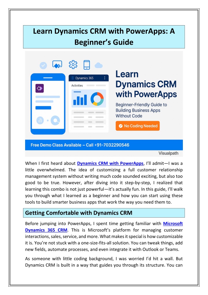 learn dynamics crm with powerapps a beginner n.w