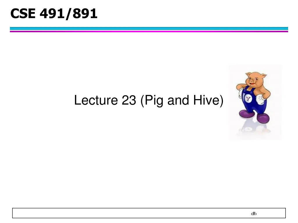 cse 491 891 n.w