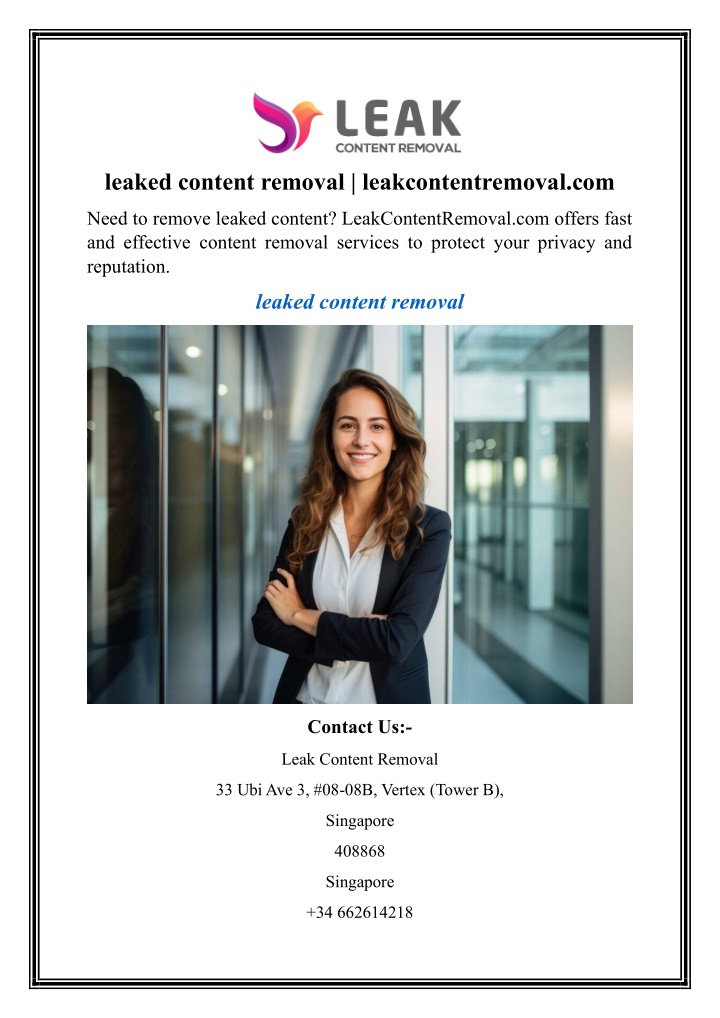 leaked content removal leakcontentremoval com n.w