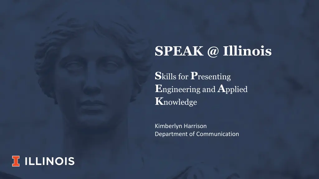 speak @ illinois n.w