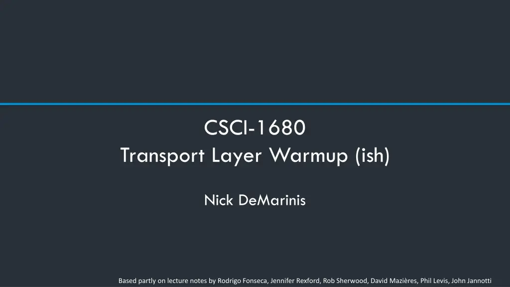 csci 1680 n.w