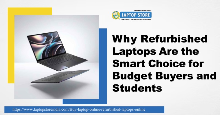 Discover Top-Quality Refurbished Laptops at Laptopstore India