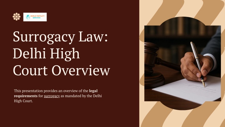 surrogacy law delhi high court overview n.w