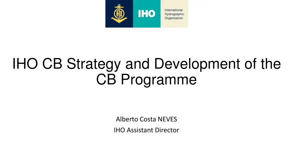 iho cb strategy and development n.w