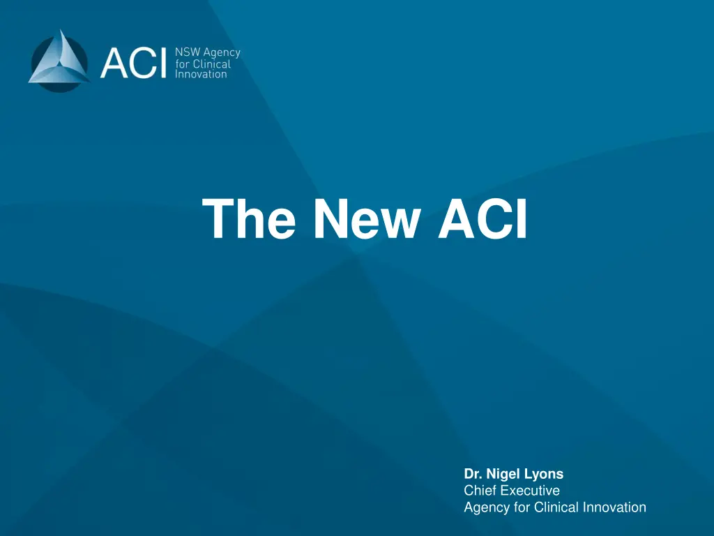 the new aci n.w